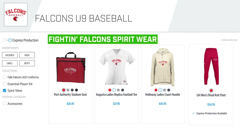 Create an Online Spiritwear Store in 4 Easy Steps + Example