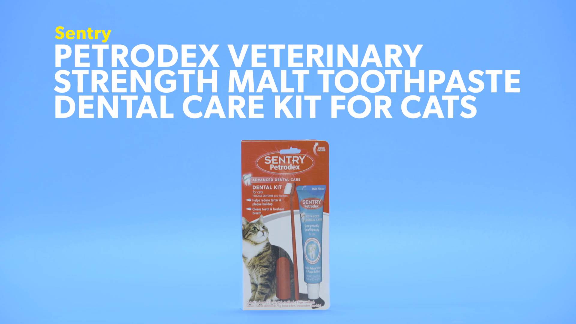 SENTRY Petrodex Veterinary Strength Enzymatic Malt Flavor Cat