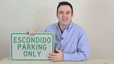 Reserved Parking [custom text] (red reversed) Sign