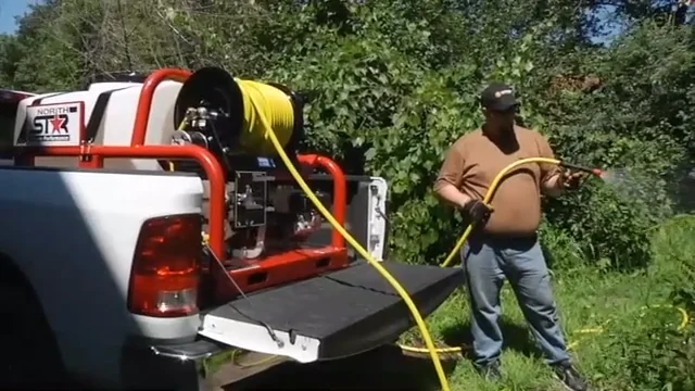 225 Gallon Skid Mount Gas Power Sprayer - Dual Reel 