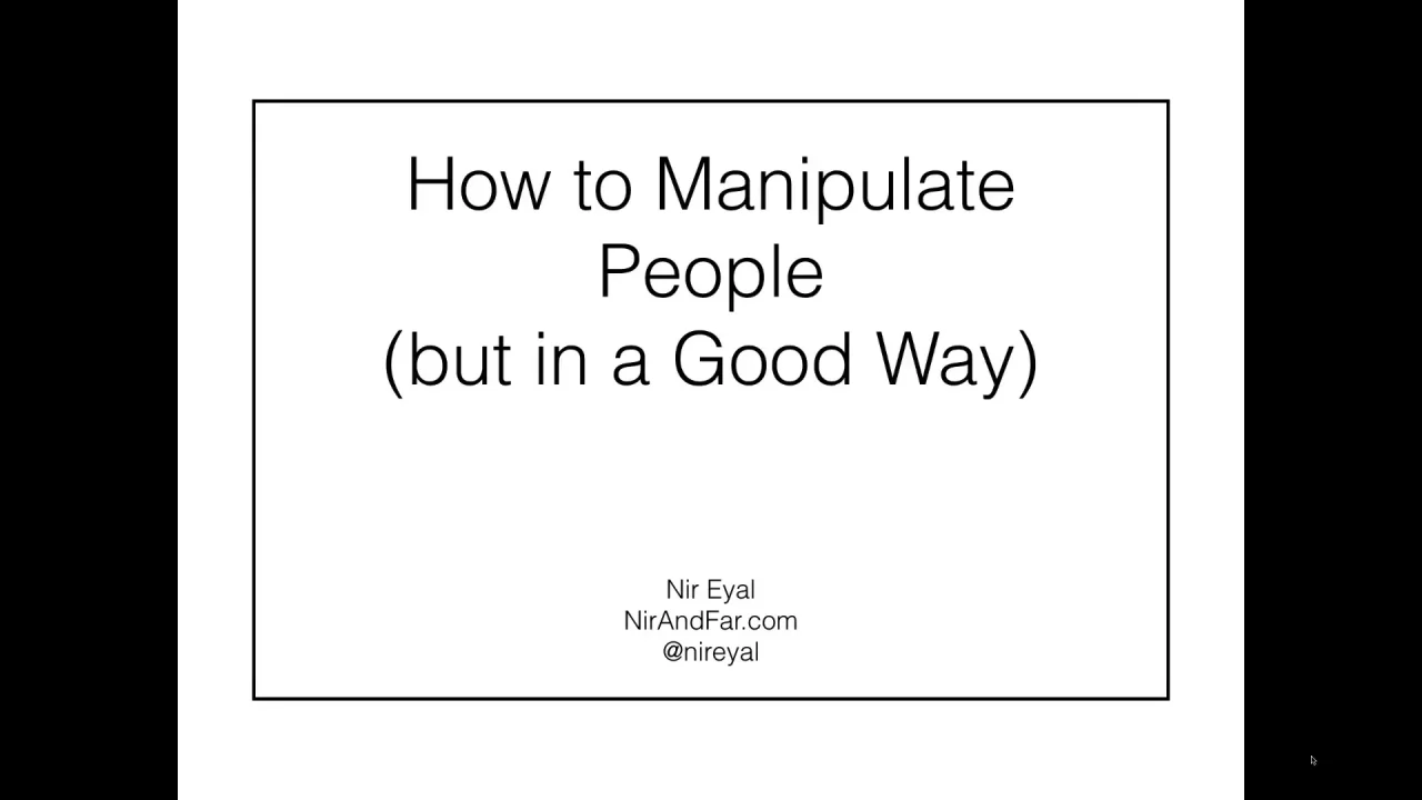 people who manipulate other people