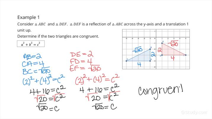 Examining Triangle Congruence in Terms of Rigid Motion | Geometry ...