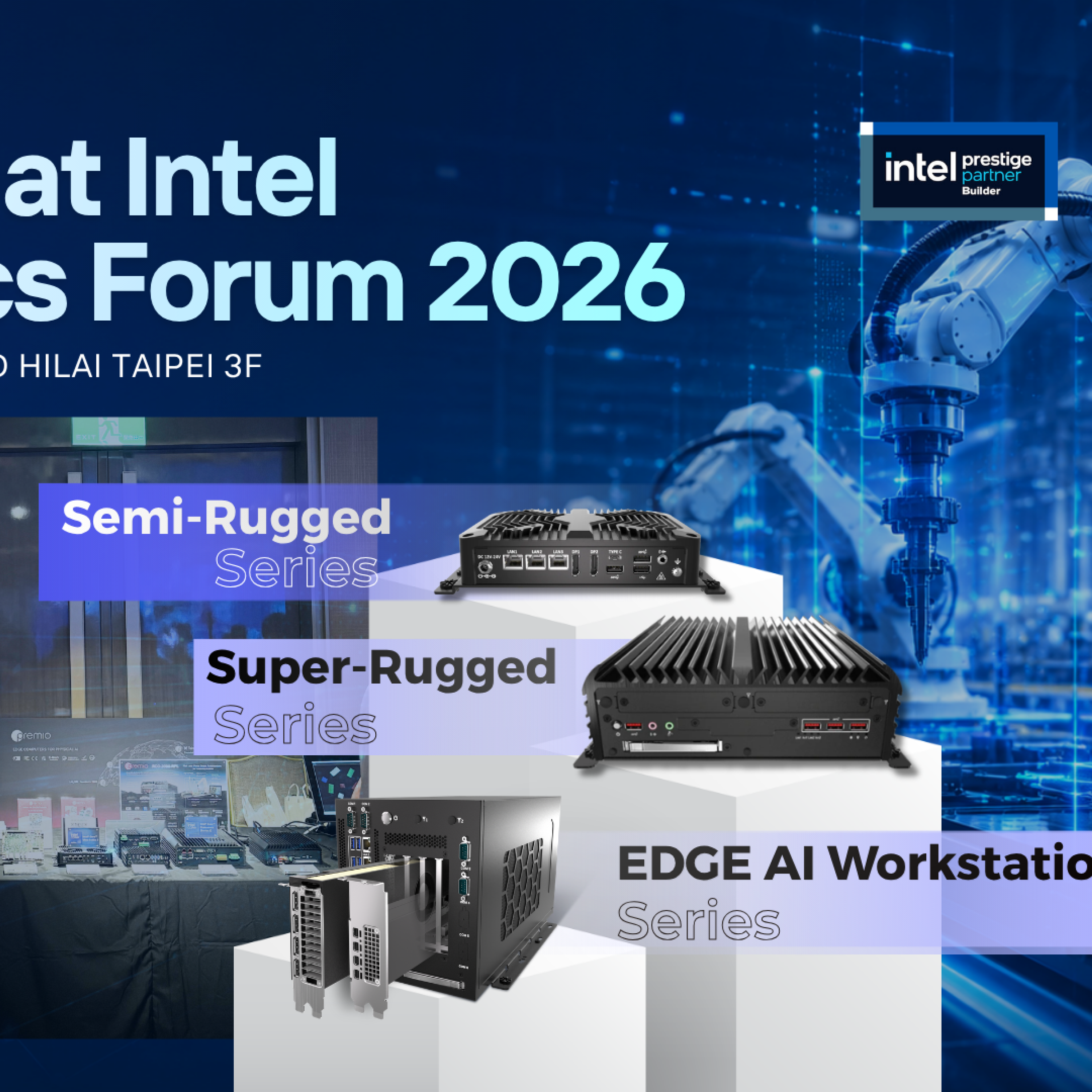 Premio at Intel Robotics Forum 2026 Taipei episode artwork