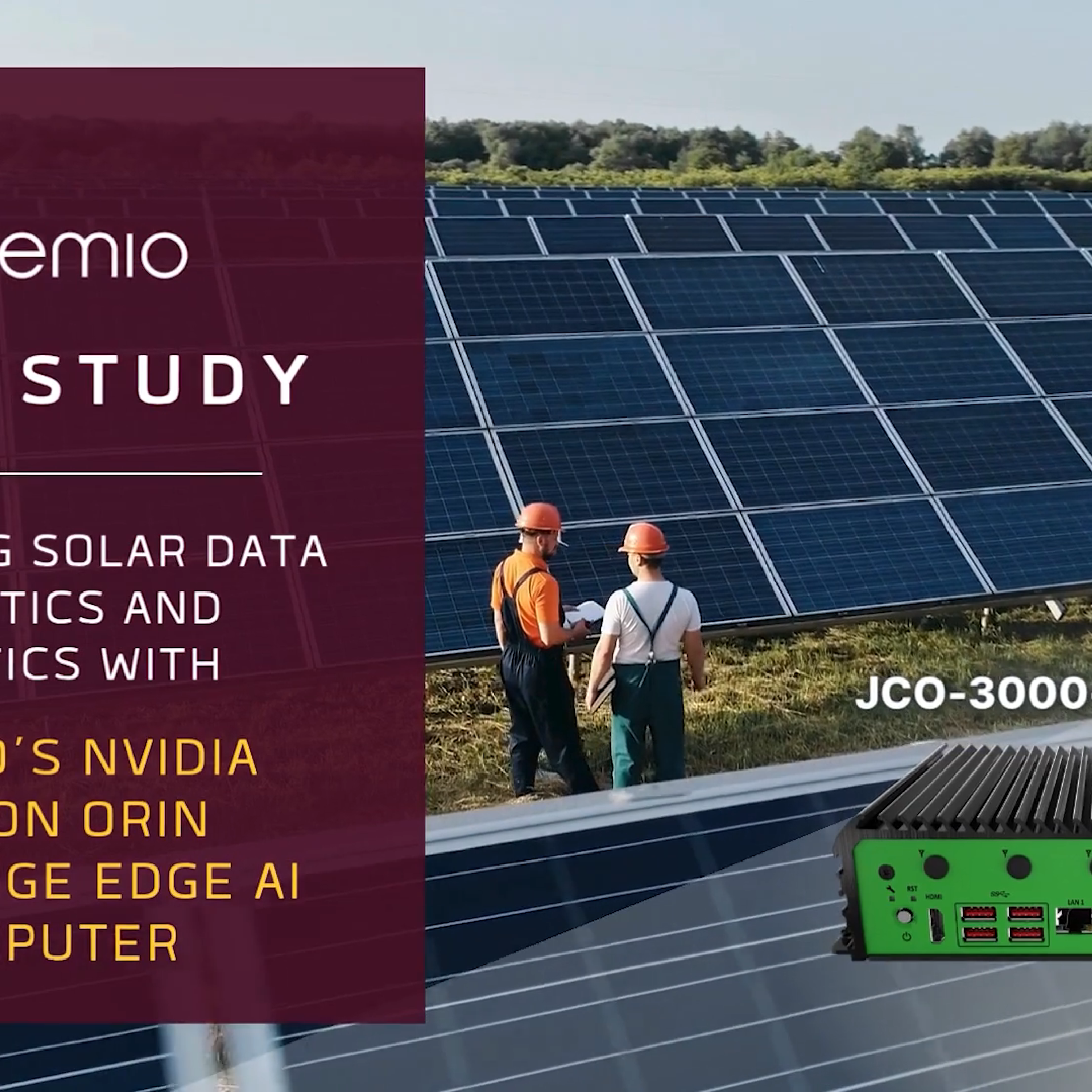 Advancing Solar Data Analytics and Robotics with Premio's NVIDIA Jetson Edge AI Computer episode artwork