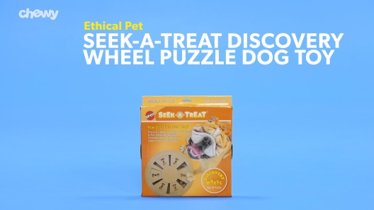 SEEK-A-TREAT DISCOVERY WHEEL PUZZLE - Ethical Pet