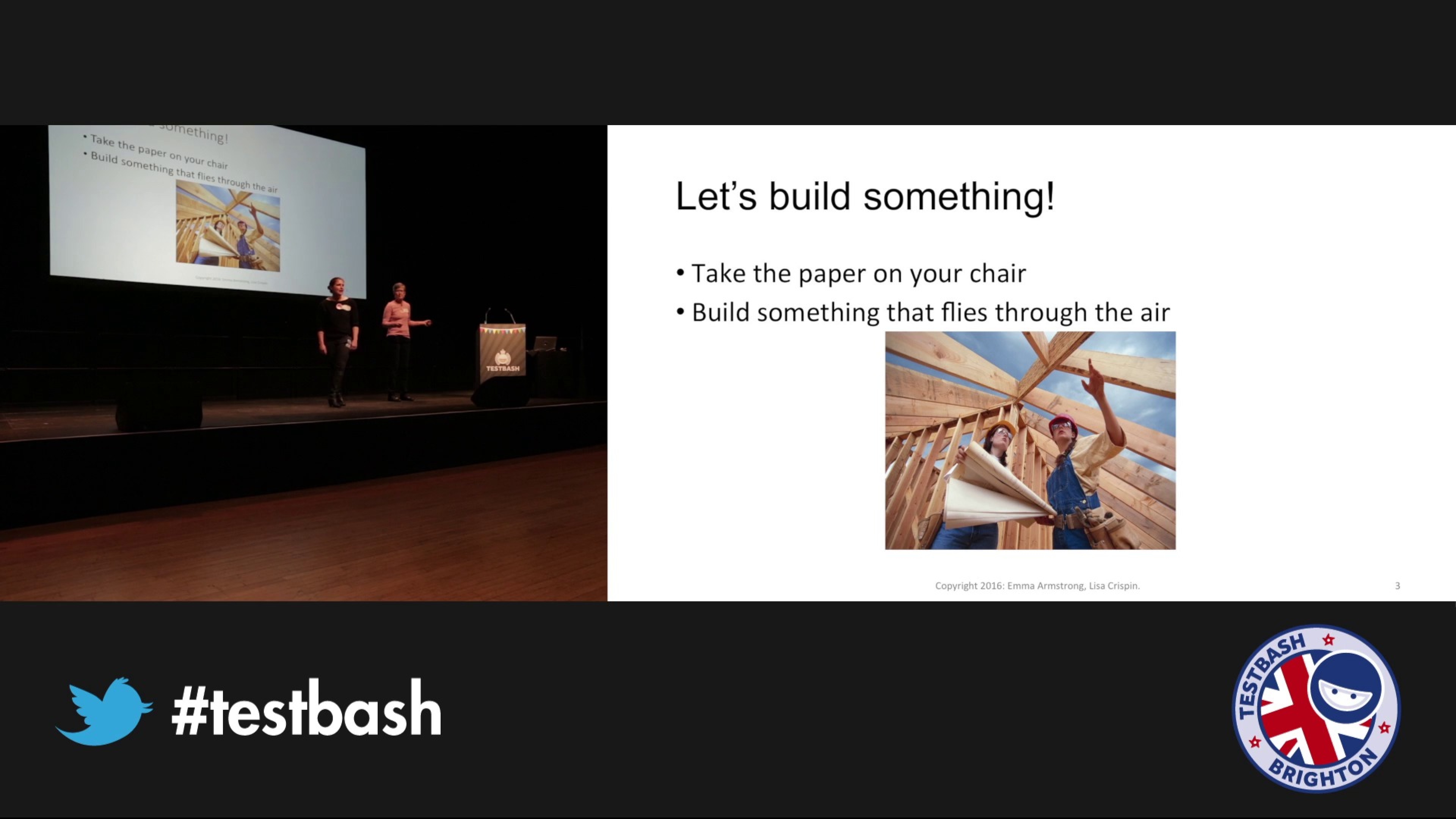 Building the Right Thing: How Testers Can Help – Lisa Crispin / Emma Armstrong