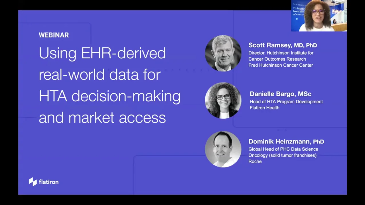 Real-world data for HTA decision-making and market access