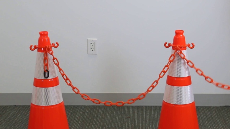 Traffic Cone and Chain Connector Kit