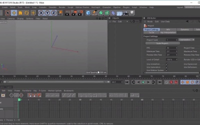 Create Turntable Animations With Cinema 4D - Interface Introduction