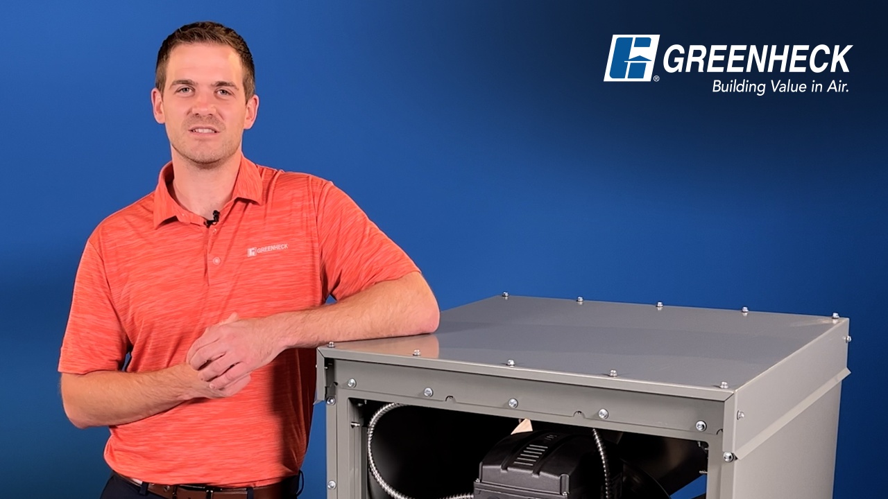 Square Mixed Flow Inline Fan Model SQ | Greenheck