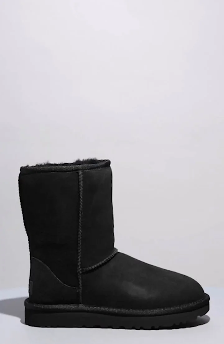 Classic II Genuine Shearling Lined Short Boot (Women) | Nordstrom