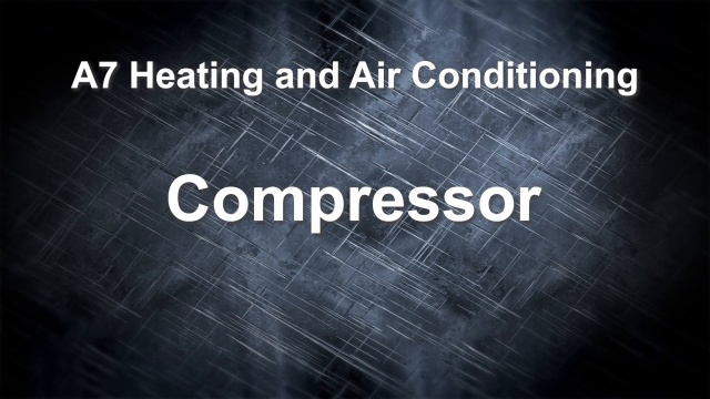 ASE 101 Test Tips- A7 Compressor