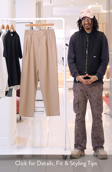 mnml Baggy Pleated Pants | Nordstrom