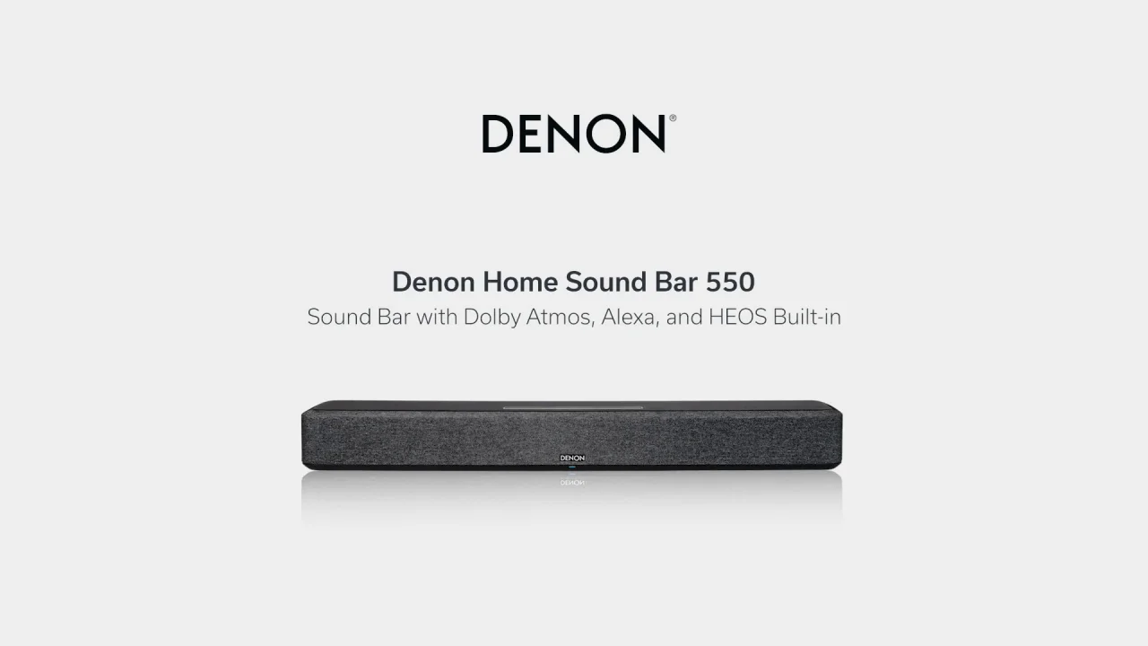 お気にいる サンフラワーデノン DENON SOUND BAR 550 3Dサラウンド対応