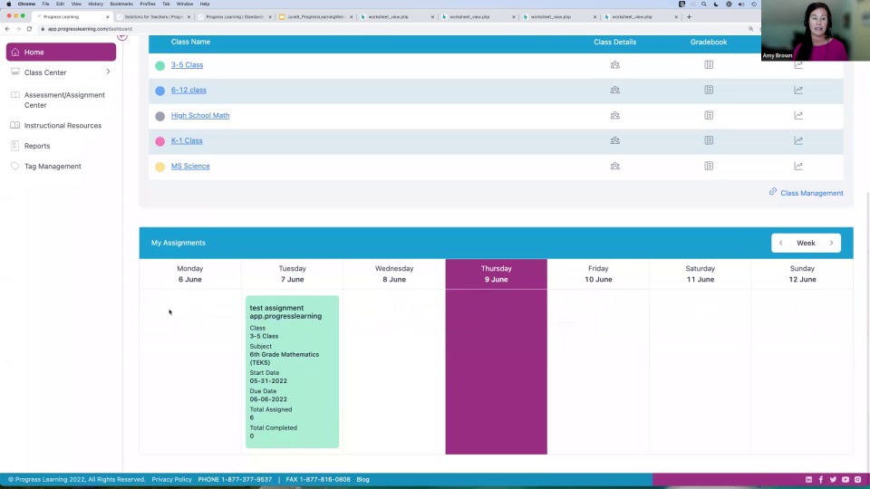 Screenshot from Introducing Progress Learning: Standards-Aligned Content for K-12 video