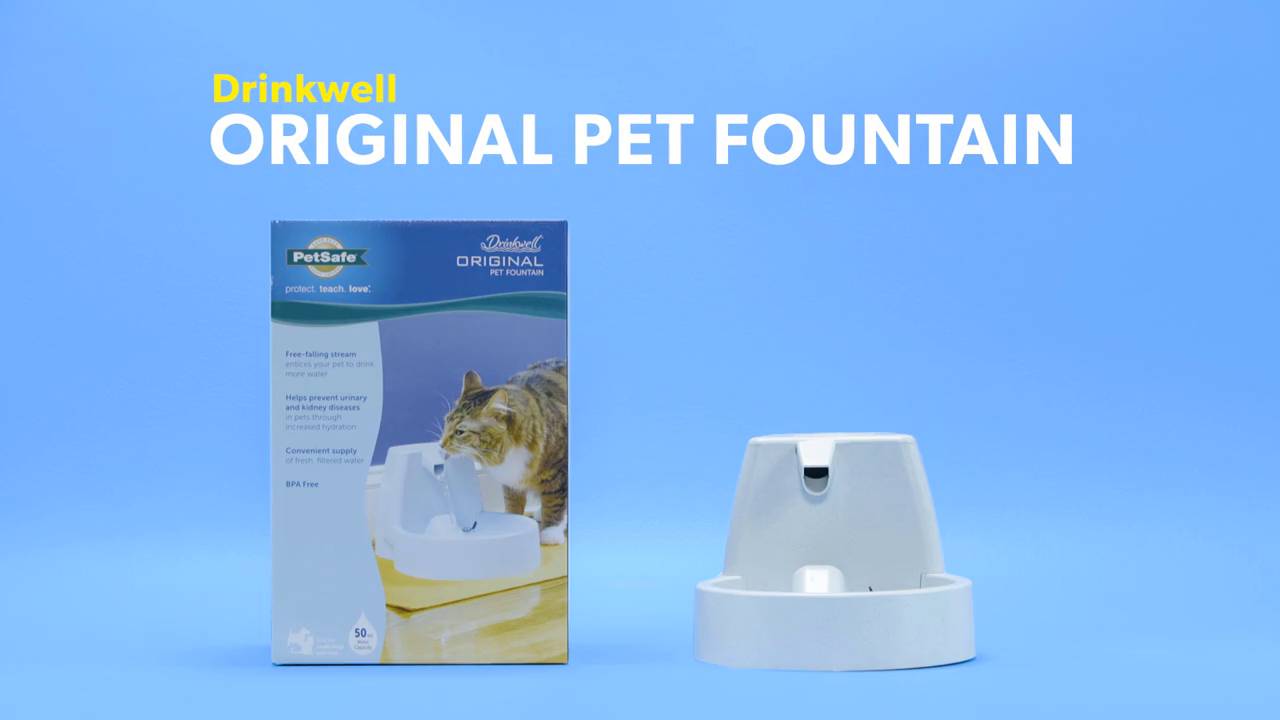 Petsafe drinkwell hotsell original pet fountain