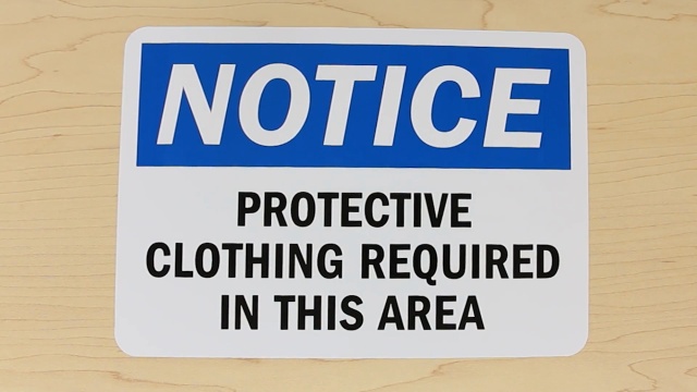 Laminated White Vinyl Labels