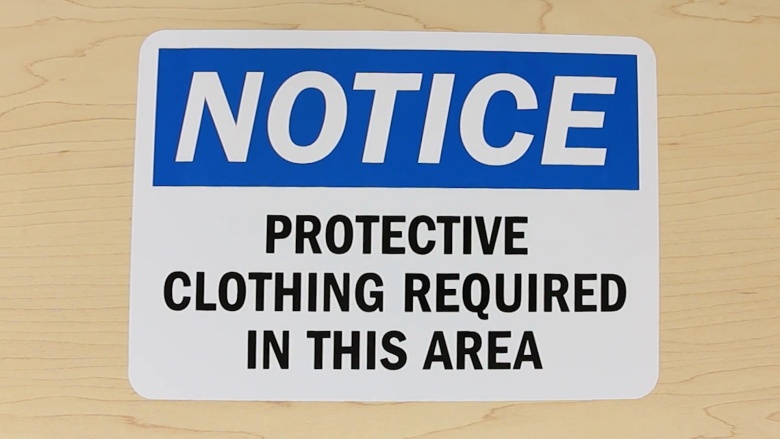 Laminated White Vinyl Labels
