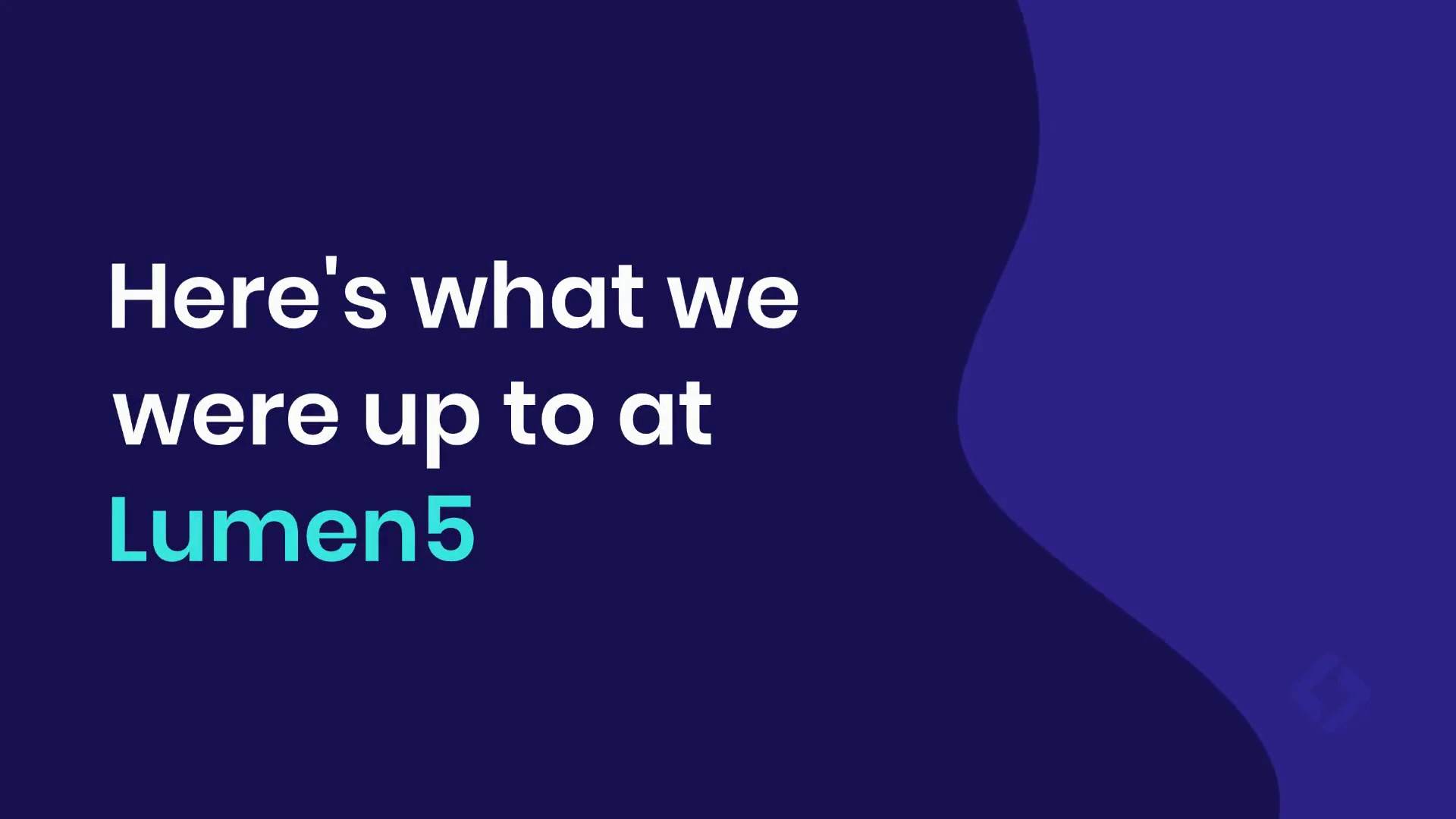 Lumen5 - 2022 Hype Video