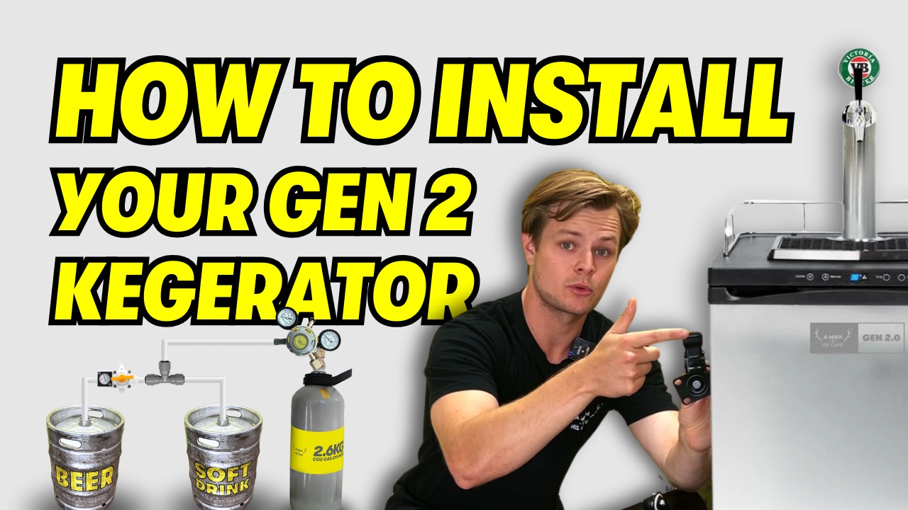 Kegerator Bundle 4X – A Man & His Cave