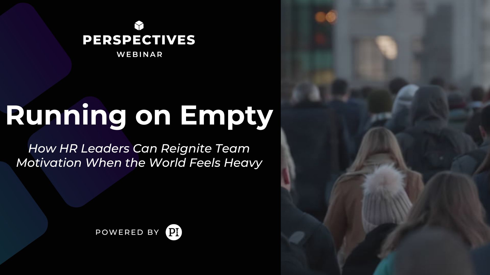 Perspectives: Running on Empty