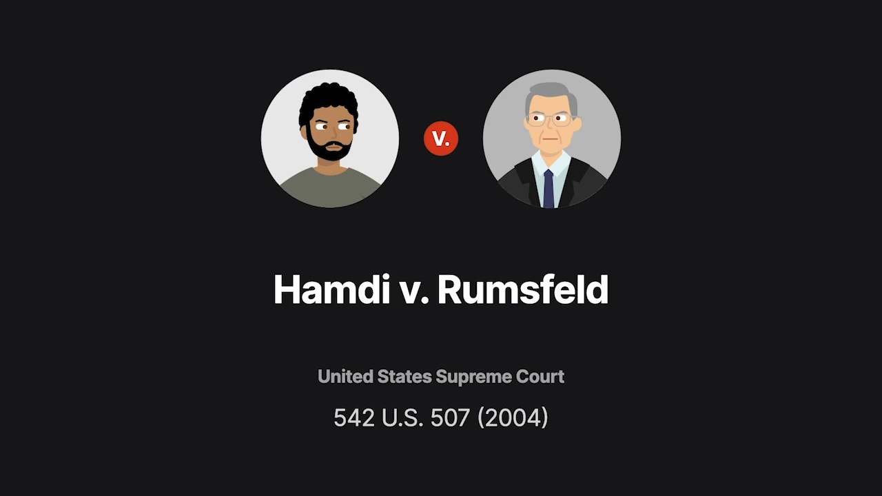 Hamdi v clearance rumsfeld case brief