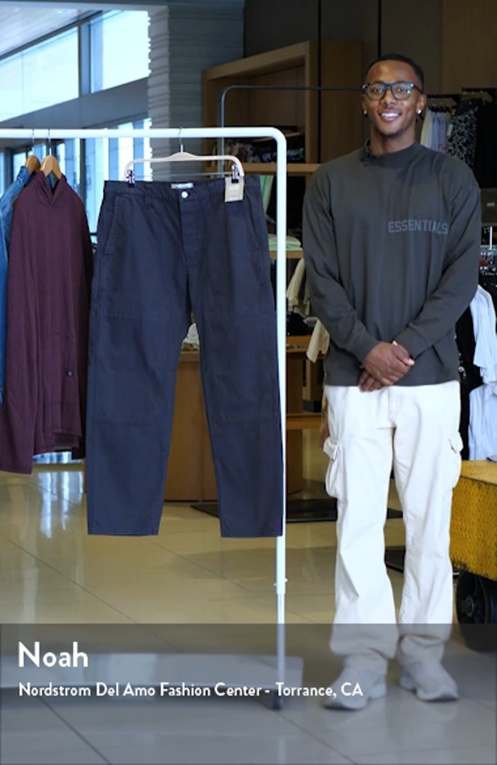 Madewell Men's Relaxed Straight Leg Workwear Pants | Nordstrom