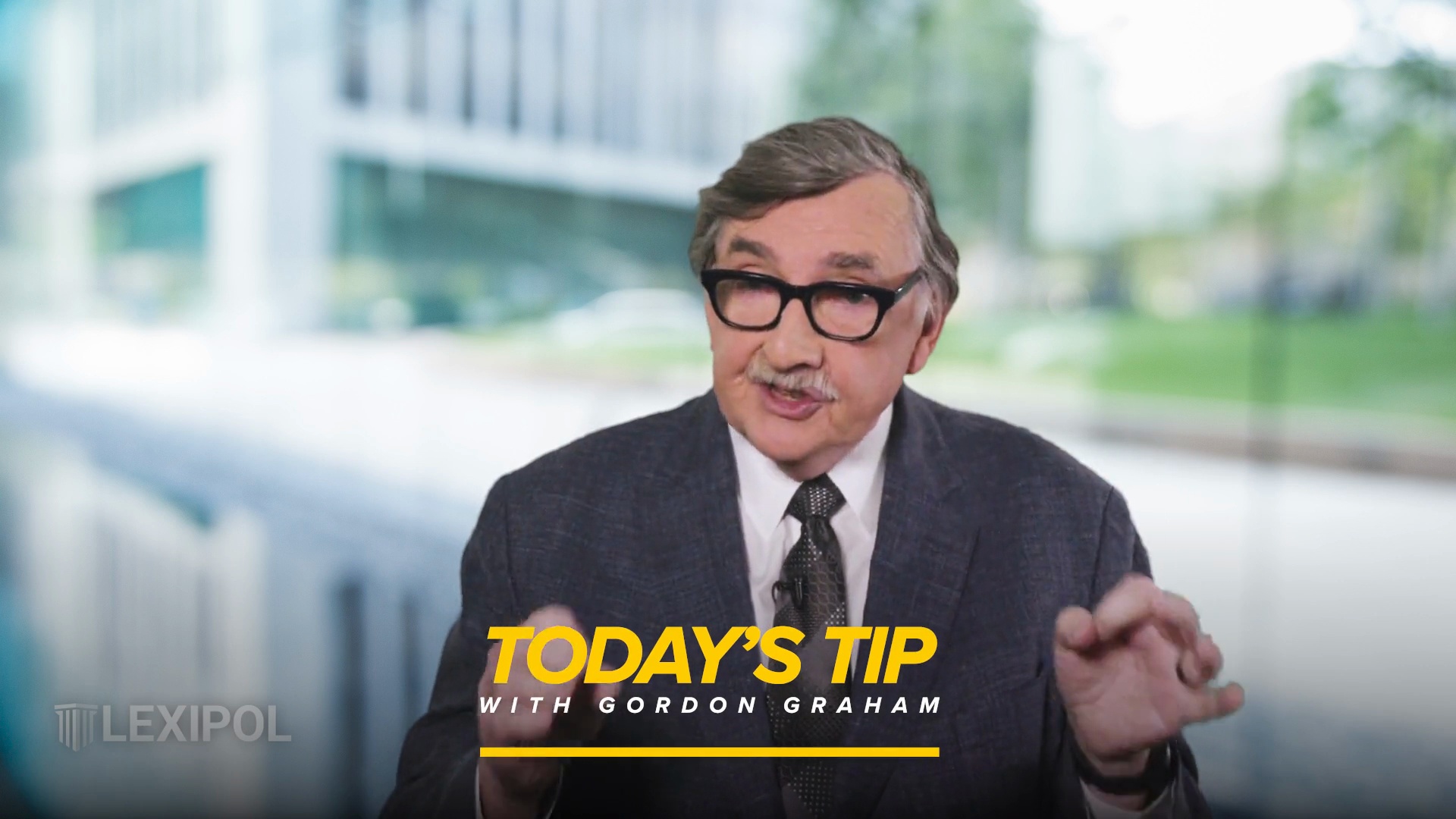 Today's Tip with Gordon Graham | Public Safety Tip of the Day