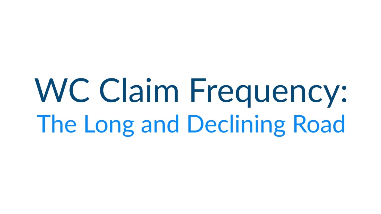 WC Claim Frequency The Long And Declining Road Wc claim frequency the long and declining road