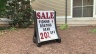 A-frame Changeable Message Sidewalk Sign