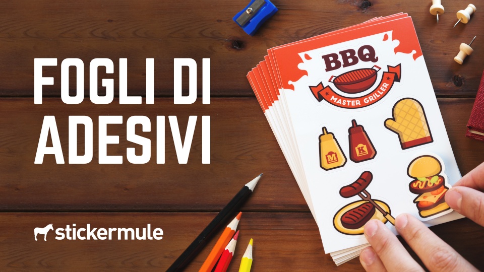 Etichette e adesivi con nomi personalizzati Etichette e adesivi con nomi personalizzati