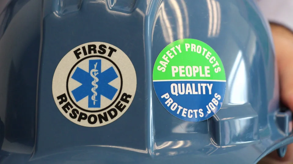 Helmet Sticker Label Security Lock Locksmith With An Attitude Hard Hat Decal Facility