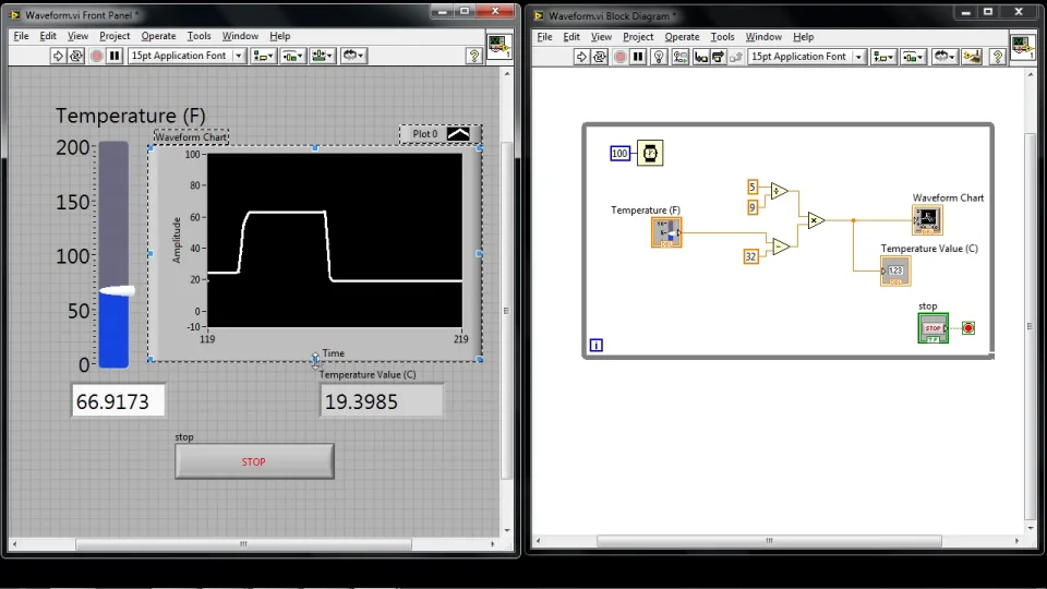 Using Charts and Graphs in NI LabVIEW