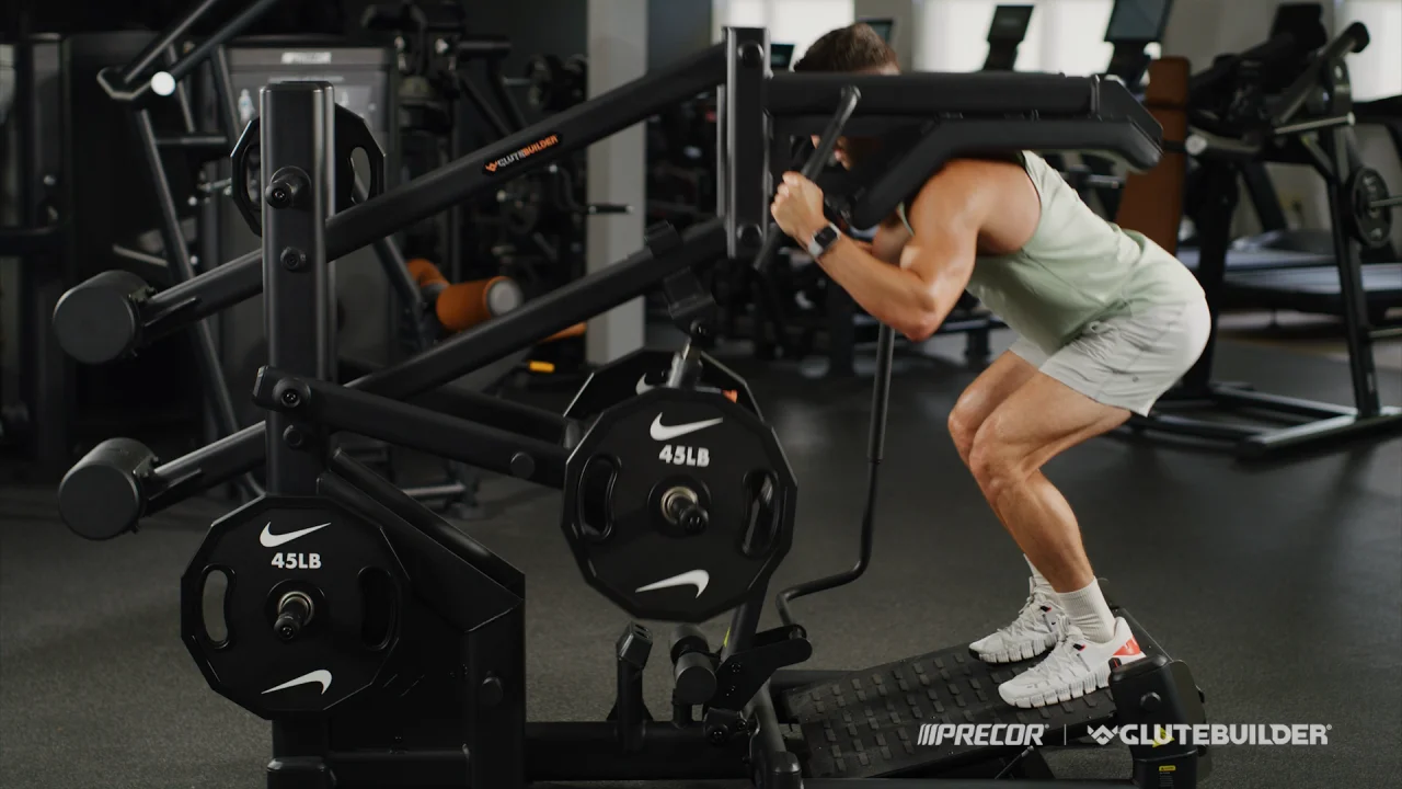 Glutebuilder Glute Squat | From Precor, the Glute Squat offers