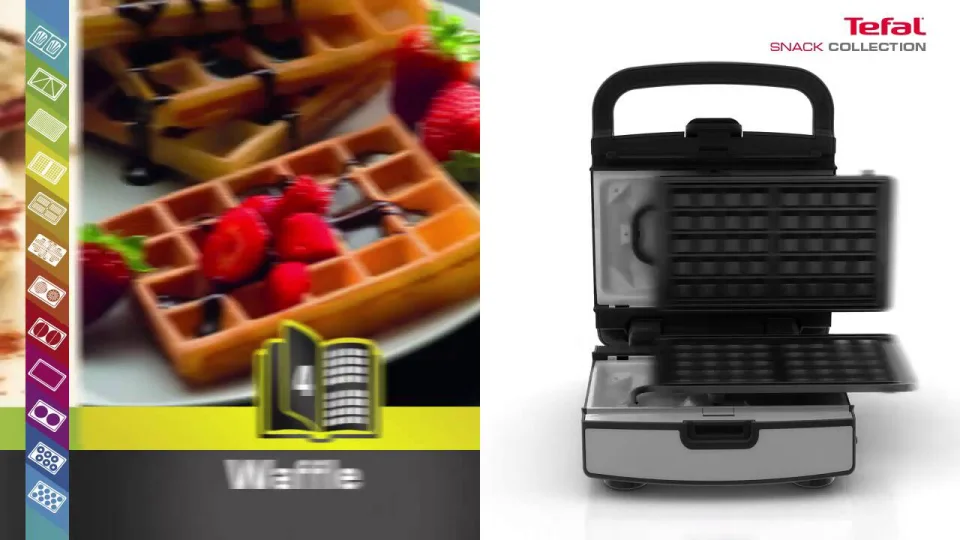 Tefal SW852 Snack Collection Sandwich and Waffle Maker