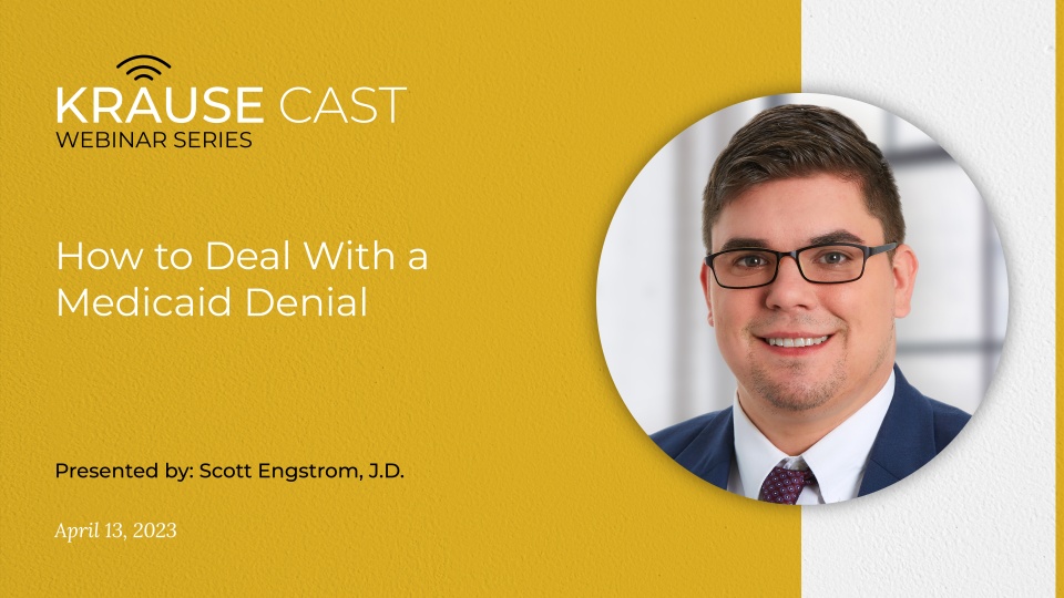 How to Deal with a Medicaid Denial