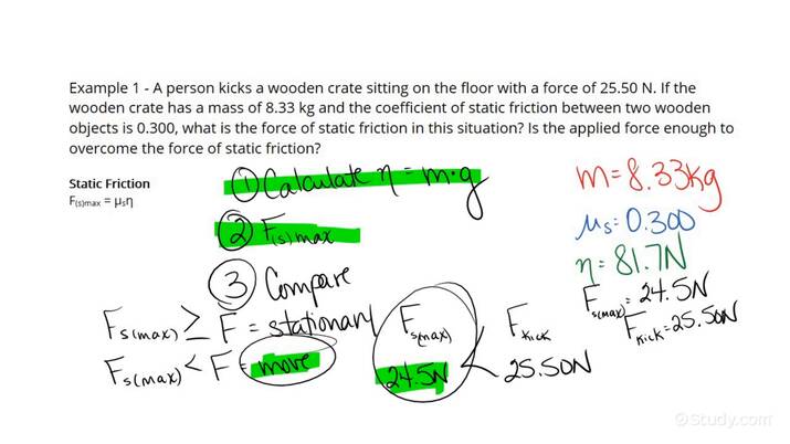 how-to-calculate-static-friction-physics-study