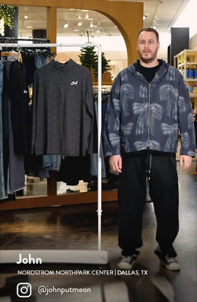 BURBERRY - BURBERRY GOLF ハーフジップスウェット ブラック