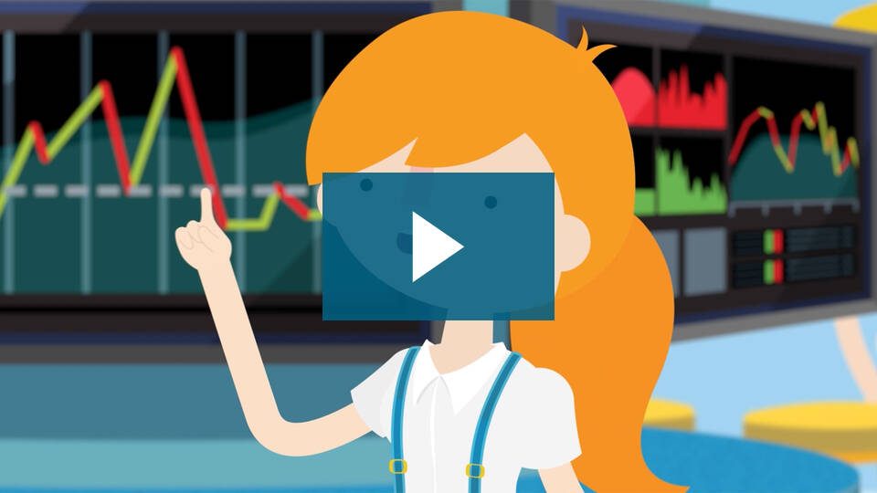 Video thumbnail for Dollar Cost Averaging with a play button over the top.