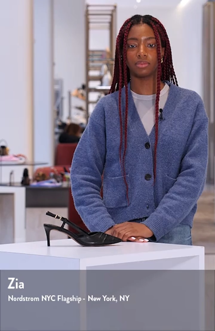 Vince Camuto Kelten Slingback Pointed Toe Pump (Women) | Nordstromrack