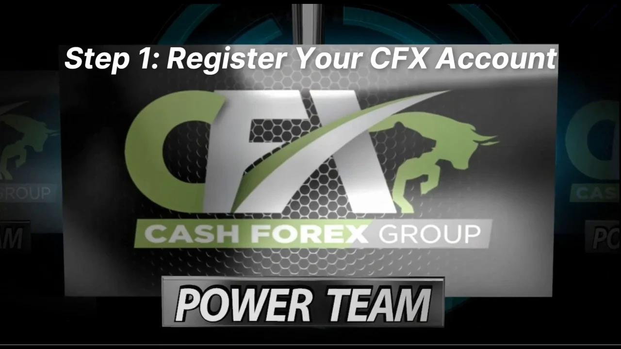 Step 1 Register Your CFX Account