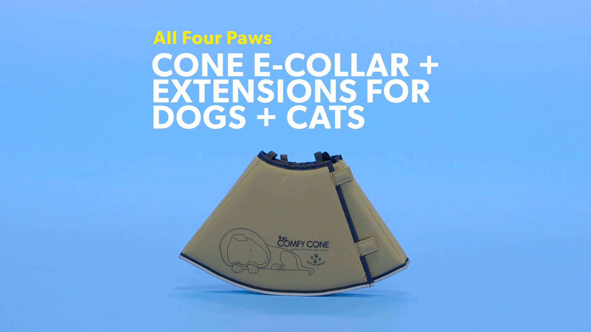 All Four Paws Comfy Cone Size Chart