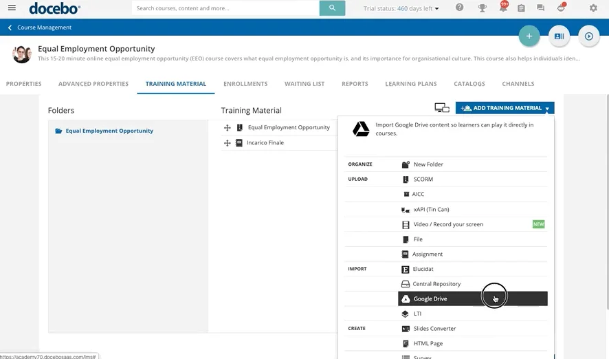 Docebo for Google Drive – Docebo Help & Support