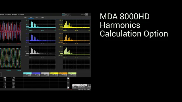 mda8000hd-Harmonische