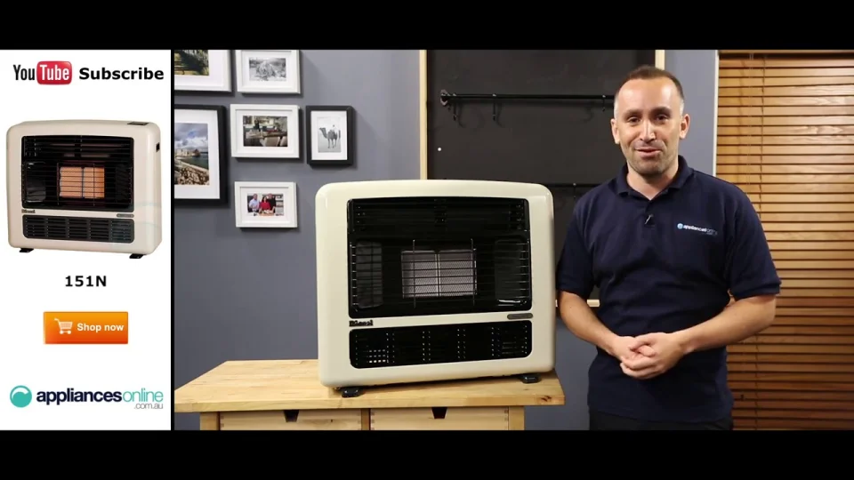 Rinnai Titan Unflued Natural Gas Radiant Heater 151N | Appliances Online
