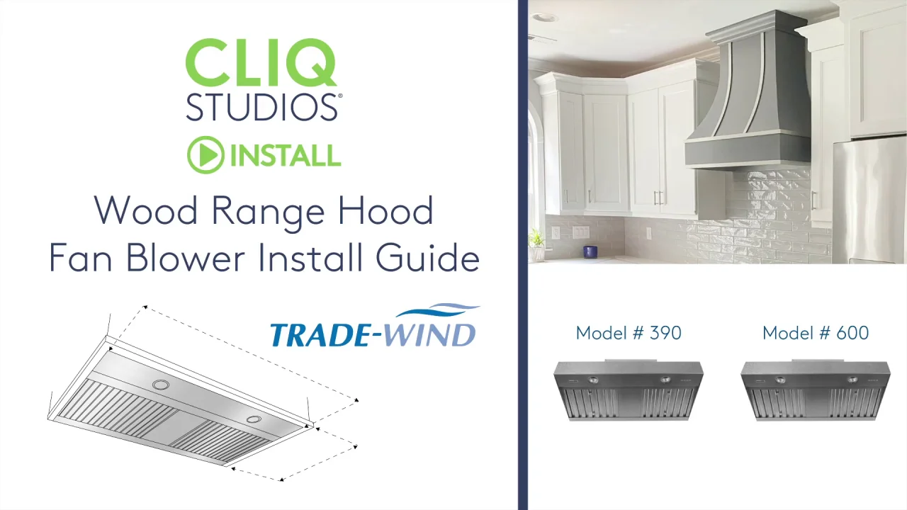 How to Install a Kitchen Vent Hood Insert (w/Videos and Pics