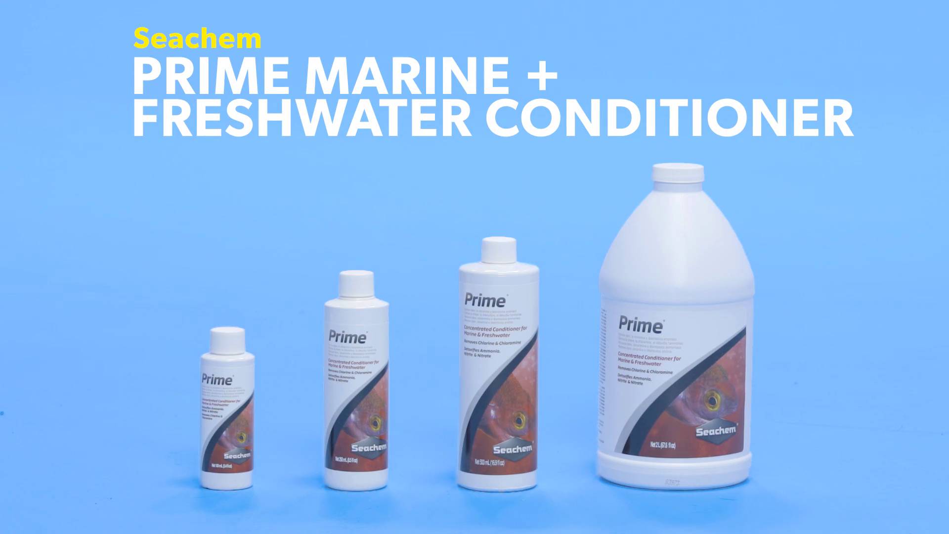 Prime concentrated conditioner hotsell for marine and freshwater