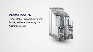 Highlights PremiDoor 76 Comfort Schwelle
