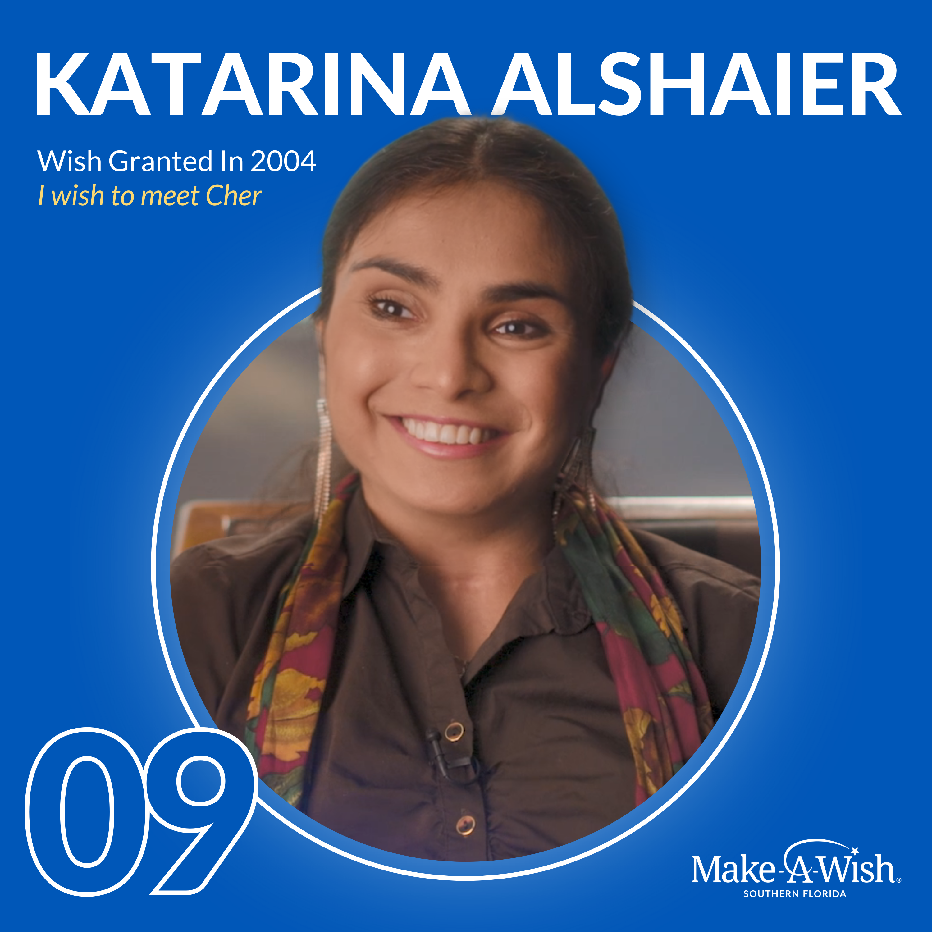 EP09 – Wish Alumnus Katarina Alshaier – How Meeting Cher Helped Her Overcome Fear and Nerves episode artwork