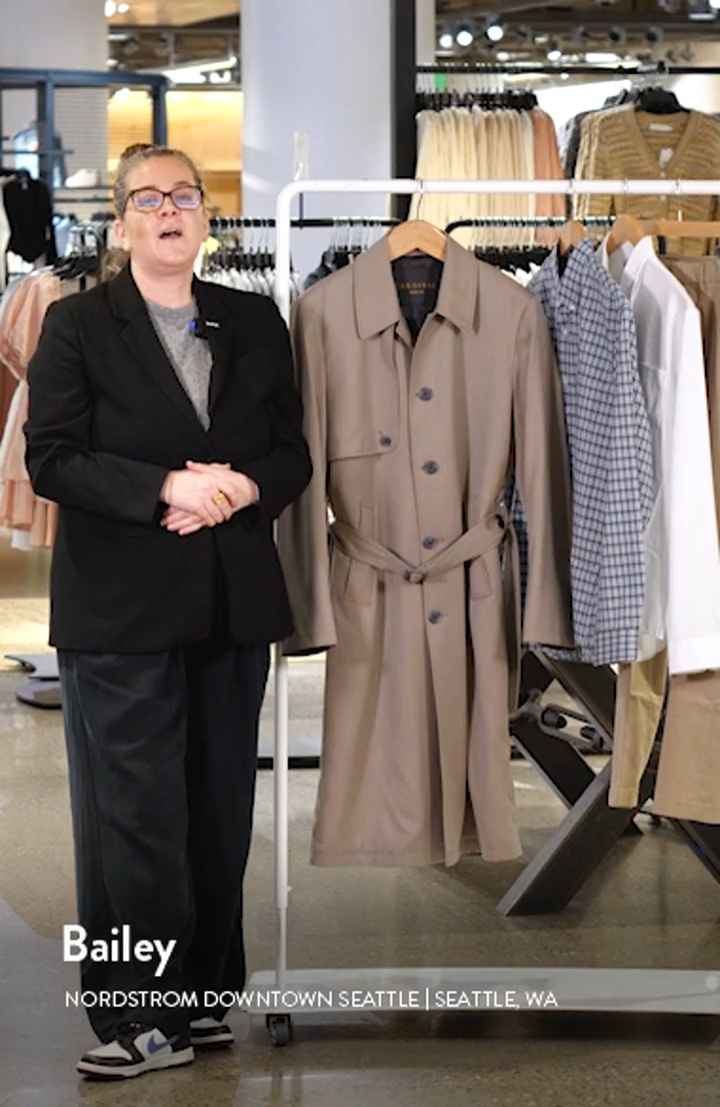 Cardinal of Canada Water Repellent Wool Coat | Nordstrom